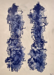 Exotic figures XI  140 x 100 cm (sold)